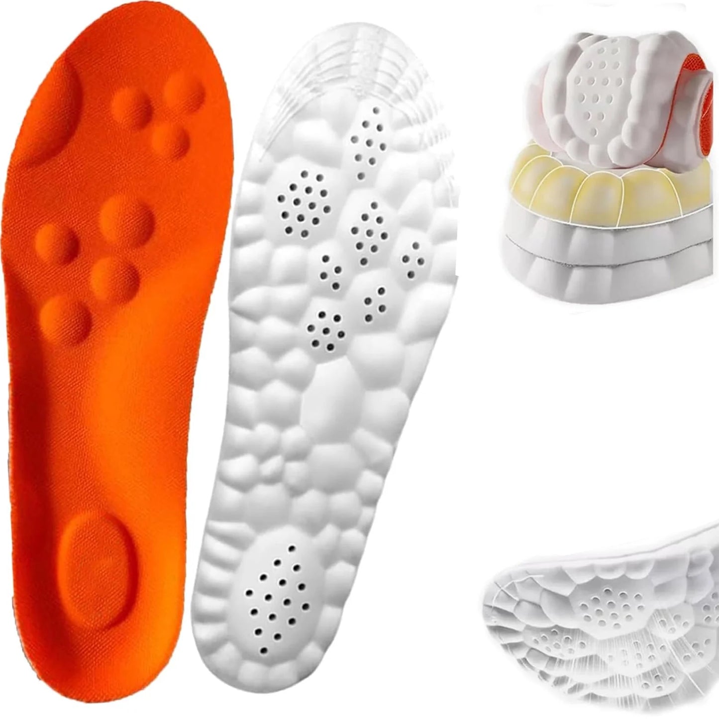 Semelles orthopédiques de sport en latex